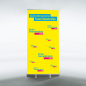 Preview: Roll-Up Bannerdisplay 120 cm x 200 cm