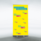 Mobile Preview: Roll-Up Bannerdisplay 60 cm x 200 cm