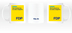 Keramikbecher - FDP