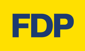 Demo-Schwenkflagge FDP