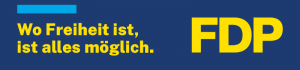 Preview: Banner 70x300 cm - FDP