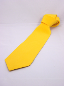 Seidenkrawatte, gelb