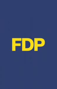 Visitenkarten, hoch - FDP