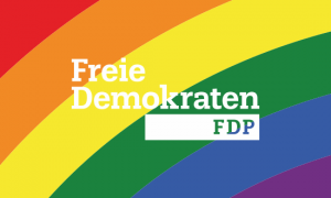 Preview: Schwenkflagge Regenbogen