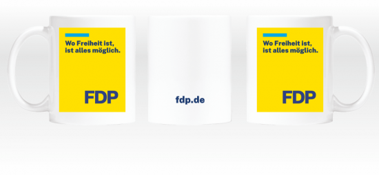 Keramikbecher - FDP
