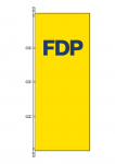 Hochformat-Flagge - FDP