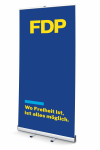 Roll-Up Eco, 85 x 200 cm, blau - FDP