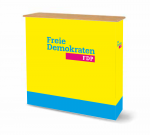 Hop-Up-Falttheke ECO - Freie Demokraten